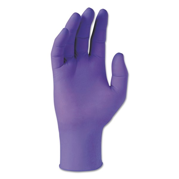 Kimberly-Clark Professional Purple Nitrile, Nitrile Exam Gloves, 6 mil Palm, Nitrile, Powder-Free, X-Small, 1000 PK, Purple 55080